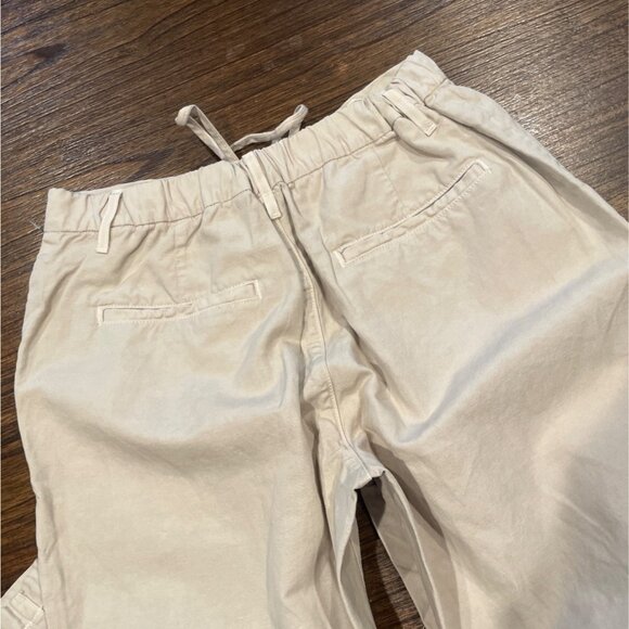 NWOT AG Adriano Goldschmied Men's M Sun Pant Relaxed Drawstring Cotton Linen - Picture 4 of 9